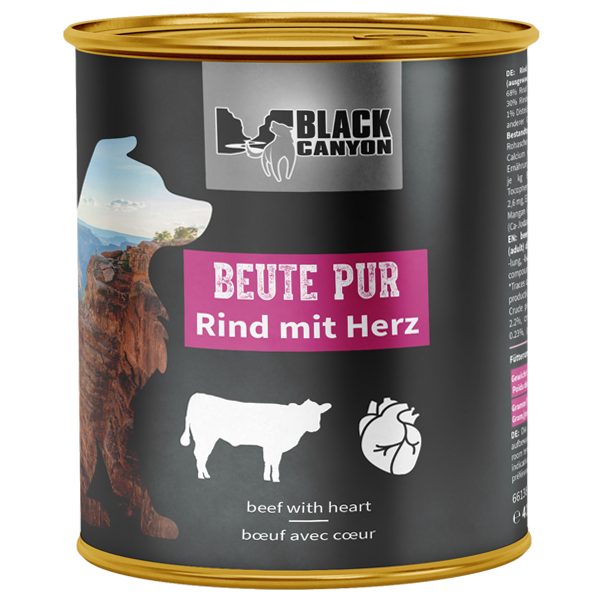 BLACK CANYON Beute Pur - Rind mit Herz